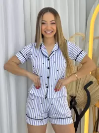 Pijama Americano Listrado