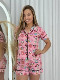 Pijama Americano Minnie & Margarida