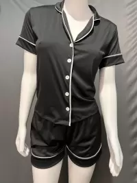 Pijama Americano Preto