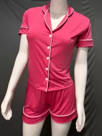 Pijama Americano Rosa